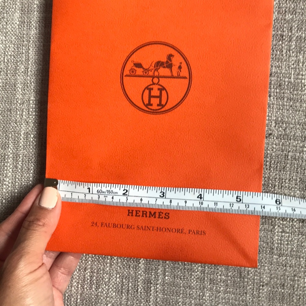 Hermes Paper bag and Ribbon Set - Picture 5 of 6